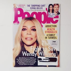 🍭7/$15 People Magazine March 2024 Wendy Williams